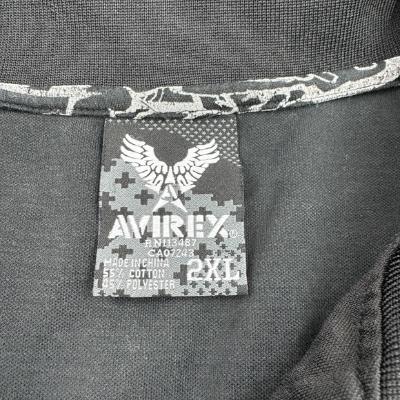 Vintage Avirex Jacket Mens 2XL Black Warm Up NYC Subway Graffiti Hip Hop 90s Y2K - Picture 4 of 16